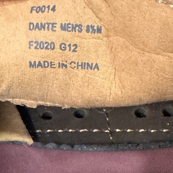 Calvin Klein Mens leather Brown Square Toe Loafers‎ G12 - Picture 4 of 7